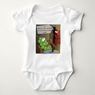 Traubenscheidungen Funny Baby Strampler
