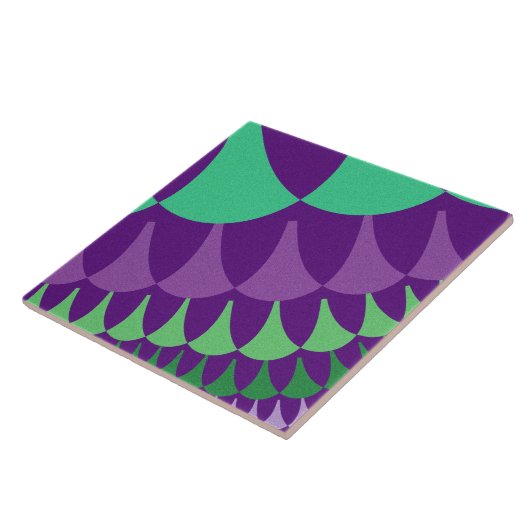 Traubenschnitzel Fliese (Seite)