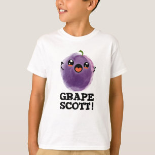 Traubenschott Funny Fruit Grape Pun T-Shirt