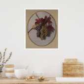 Traubenschwanz (1363) poster (Küche)