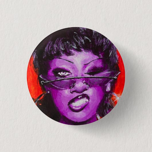Traubensoda Button (Vorderseite)