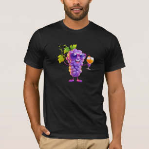 Traubenspass Feierlicher Urlaub Tropische Getränke T-Shirt