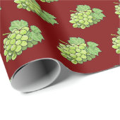 Traubenstrauch Geschenkpapier (Rolleneckpunkt)