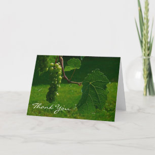 Traubenstrauß Dankeschön Karte