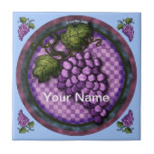 Traubenteich Fliese (Vorderseite)