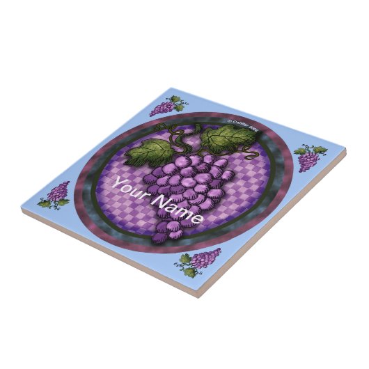 Traubenteich Fliese (Seite)