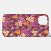 Traubentraubmuster im Hintergrund Case-Mate iPhone Hülle (Rückseite (Horizontal))