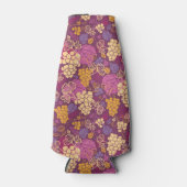 Traubentraubmuster im Hintergrund Flaschenkühler (Vorderseite)