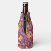 Traubentraubmuster im Hintergrund Flaschenkühler (Flasche Rückseite)