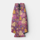 Traubentraubmuster im Hintergrund Flaschenkühler (Rückseite)