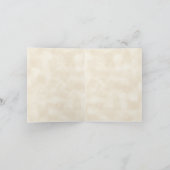 Traubentreppe Hochzeit Dankeschön Anmerkungen Dankeskarte (Innenseite)