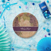 Traubentreppe Pappteller (Party)