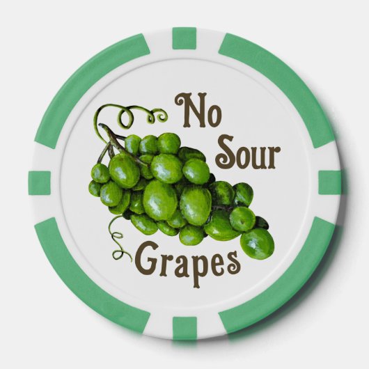 Traubenzucker Poker Chip (Vorderseite)