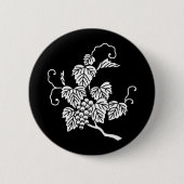 Traubenzweig Button (Vorderseite)