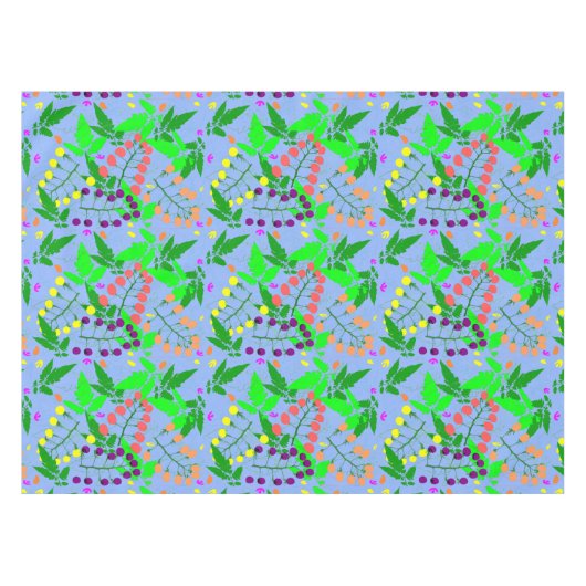 Traubtomatengarten Tischdecke (Vorderseite (Horizontal))