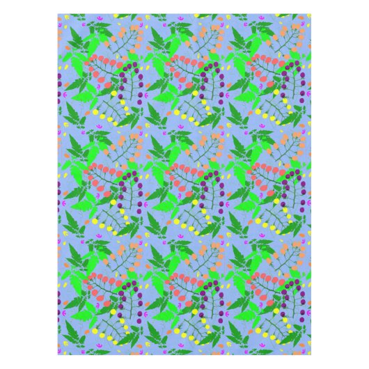 Traubtomatengarten Tischdecke (Vorderseite)