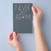 Traue Atom nie! Flyer (Handgriff)