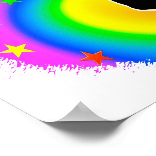 TRAUEN, GLAUBEN UND ERREICHEN GYMNASTIKTRÄUME POSTER (Ecke)