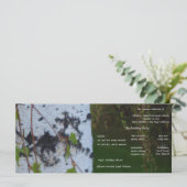 Trauen von Birch-Hochzeiten Programm (Stehend Vorderseite)