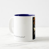 Trauen wir uns sind selbst? Tasse (Vorderseite Links)