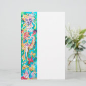 TRAUENMÄDCHEN BRIEFPAPIER (Stehend Vorderseite)