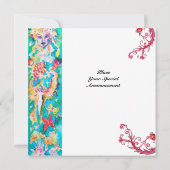 TRAUENMÄDCHEN EINLADUNG (Rückseite)