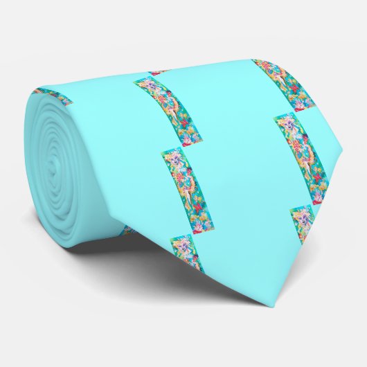 TRAUENMÄDCHEN KRAWATTE (Gerollt)