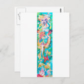 TRAUENMÄDCHEN POSTKARTE (Vorne/Hinten)