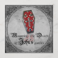 Trauer des Todes von (meine Jugend) Party