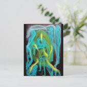 Trauer Fünf Postkarte (Stehend Vorderseite)