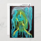 Trauer Fünf Postkarte (Vorne/Hinten)