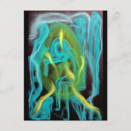 Trauer Fünf Postkarte