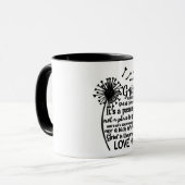 Trauer ist der Preis für Liebe Tasse (Vorderseite Links)