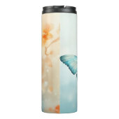 Trauer ist Liebe mit "Nirgendwo hingehen" - Gedäch Thermosbecher (Rückseite)