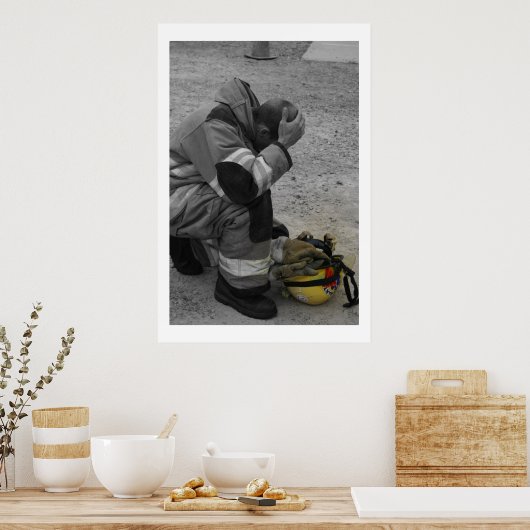 Trauer Poster (Küche)