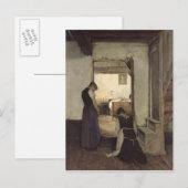 Trauer Postkarte (Vorne/Hinten)