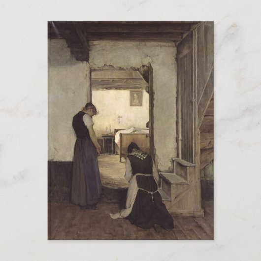 Trauer Postkarte (Vorderseite)