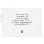 Trauer - Schwierige Zeiten - In den dunklen Farben (Rückseite Horizontal)