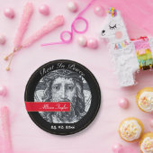 Trauer über Jesus Christus / Gedenkstätte, Beerdig Pappteller (Party)