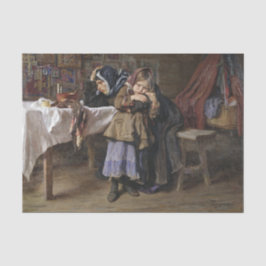 Trauer und Trauer (Beileid nach dem Bereavement) Seidenpapier