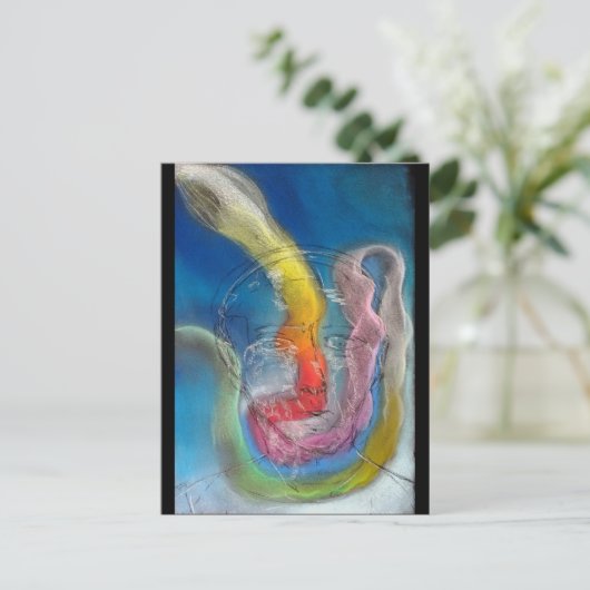 Trauer Zwei Postkarte (Stehend Vorderseite)