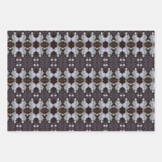 Trauerbaum Barke Gemustert Geschenkpapier Set (Vorderseite 2)