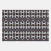 Trauerbaum Barke Gemustertes Bündel Geschenkpapier Set (Vorderseite)