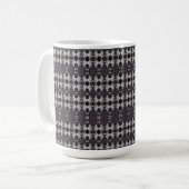 Trauerbaumrindenmuster Kaffeetasse (Vorderseite Links)