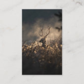 Trauerdenkmal Herbst Nebelgebet Sympathiekarten Visitenkarte (Vorderseite)