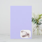Trauerdove Baby Briefpapier (Stehend Vorderseite)