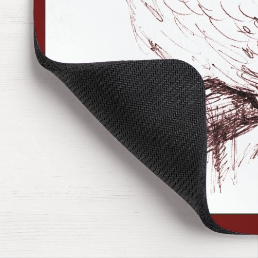 Trauerdove Baby Mousepad (Ecke)