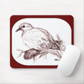 Trauerdove Baby Mousepad (Mit Mouse)