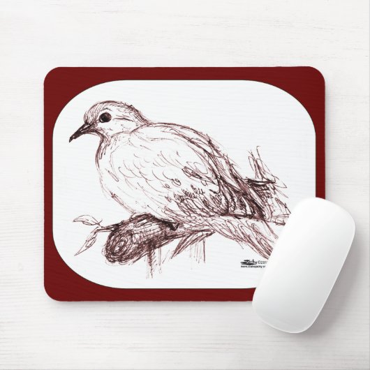 Trauerdove Baby Mousepad (Mit Mouse)