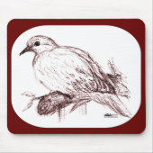 Trauerdove Baby Mousepad (Vorne)